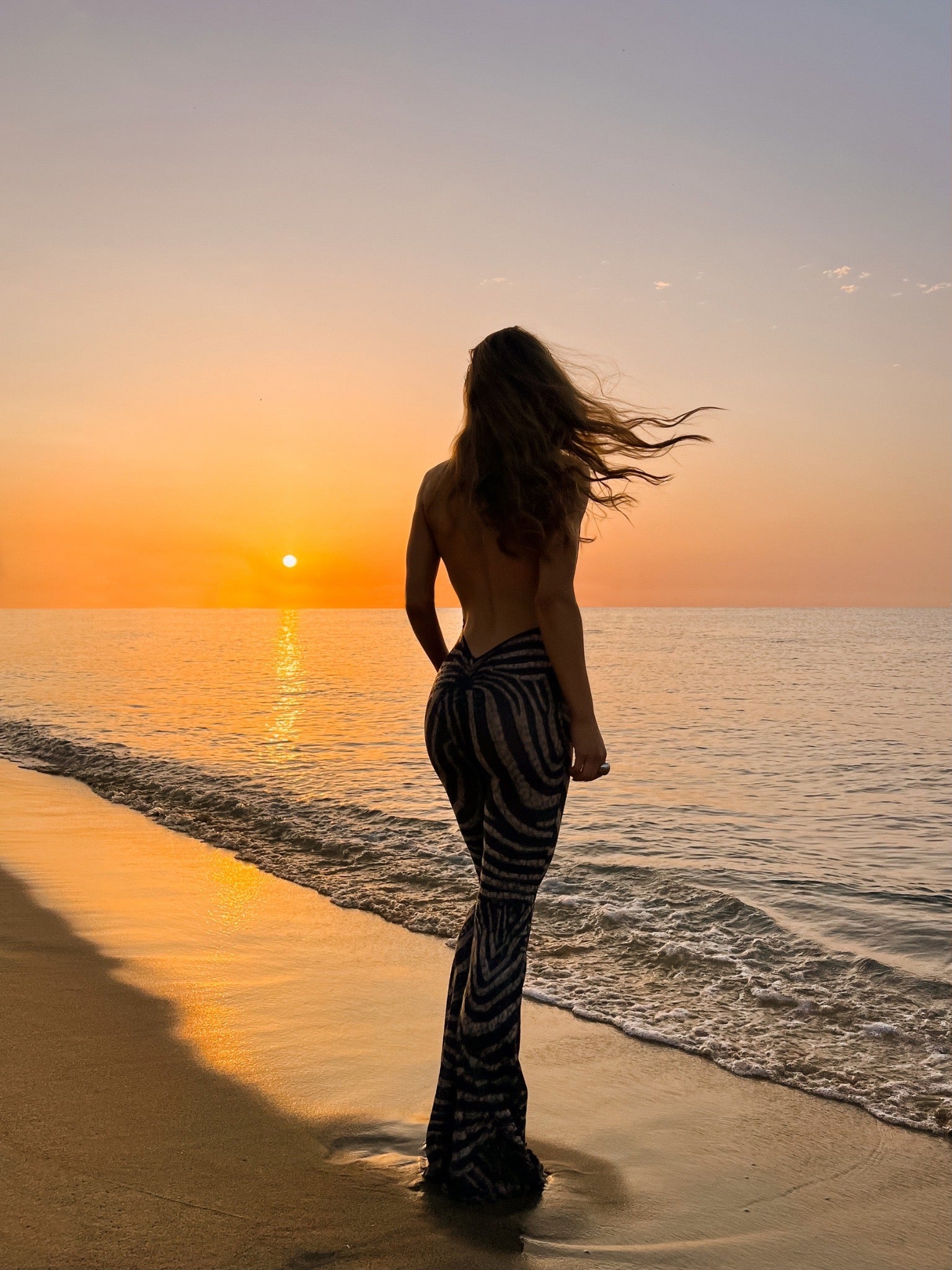 OPHELIA ZEBRA JUMPSUIT