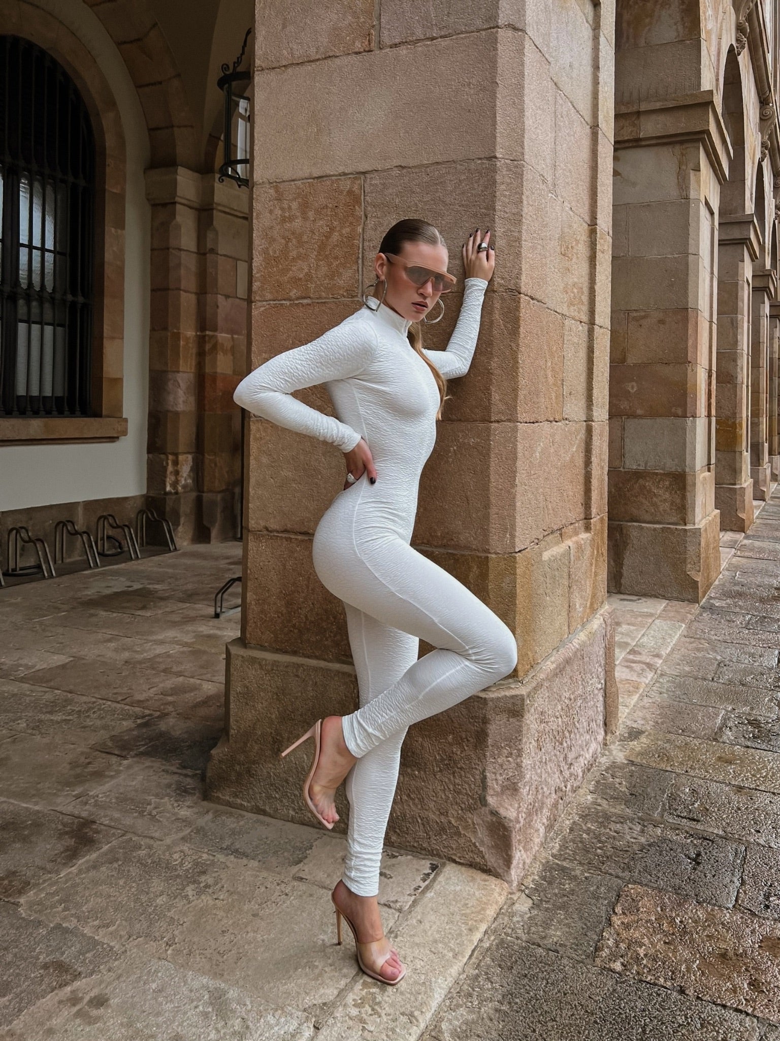 WHITE HAMMAM JUMPSUIT