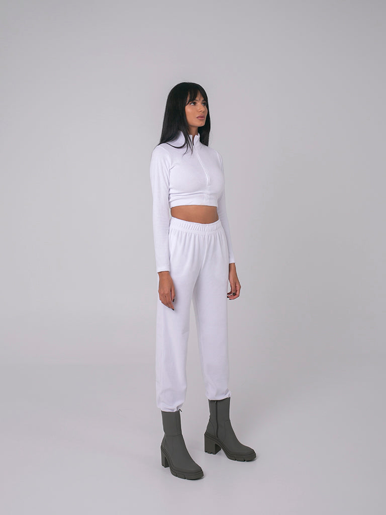 JOGGER TATE MODERN BLANCO